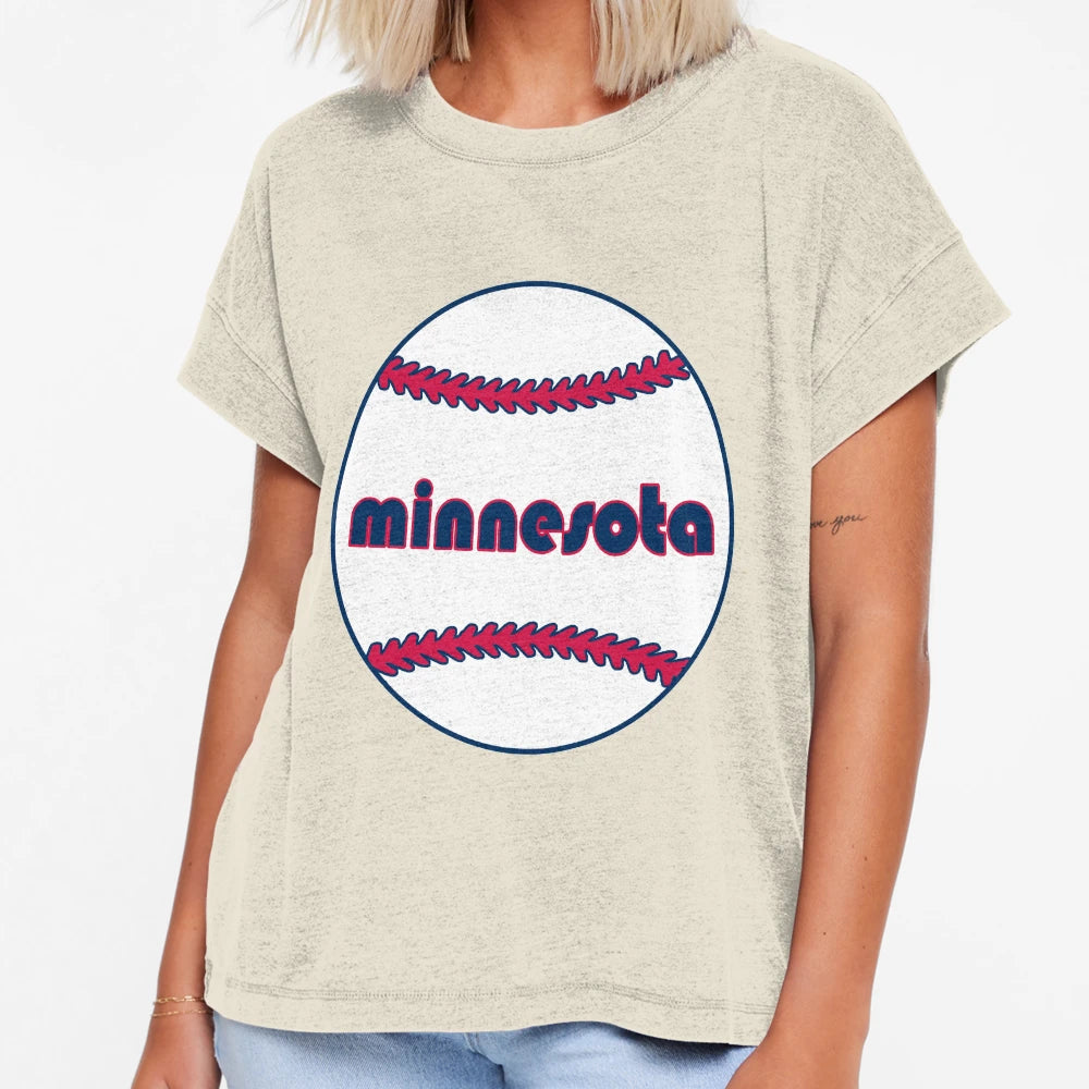 Minnesota Throwback Baseball T-Shirt - Unique Graphic Men Women - T-Shirt, Sweatshirt, Hoodie