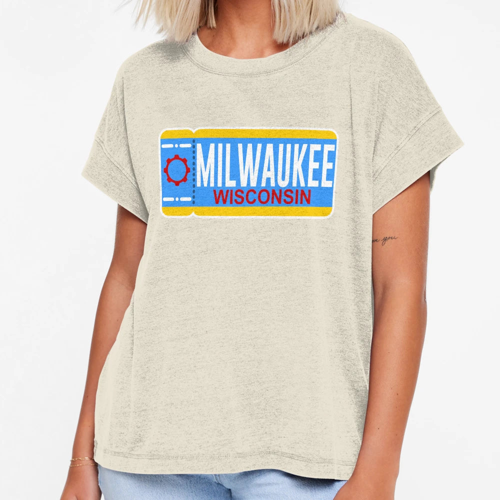 Milwaukee Ticket T-Shirt - Graphic Print for Adults - T-Shirt, Sweatshirt, Hoodie