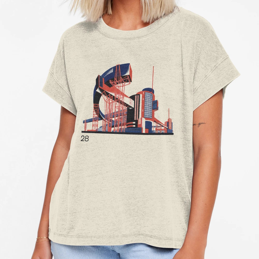 Yakov Chernikhov 28 T-Shirt - Fun Novelty Design Unisex - T-Shirt, Sweatshirt, Hoodie