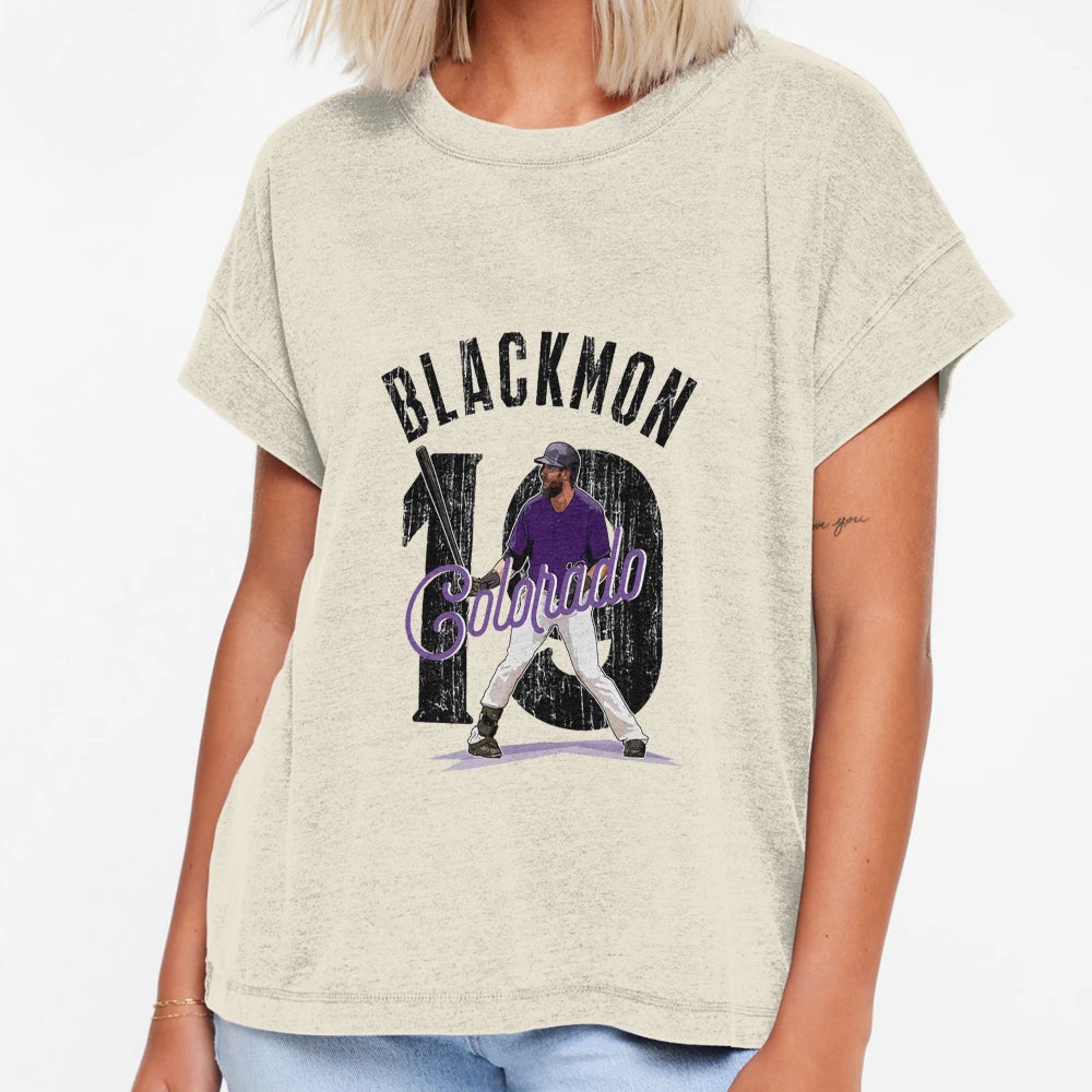Charlie Blackmon Arch T-Shirt - Fun Novelty Design for Adults - T-Shirt, Sweatshirt, Hoodie