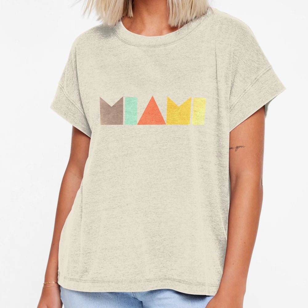 Miami T-Shirt - Minimalist Print Unisex - T-Shirt, Sweatshirt, Hoodie