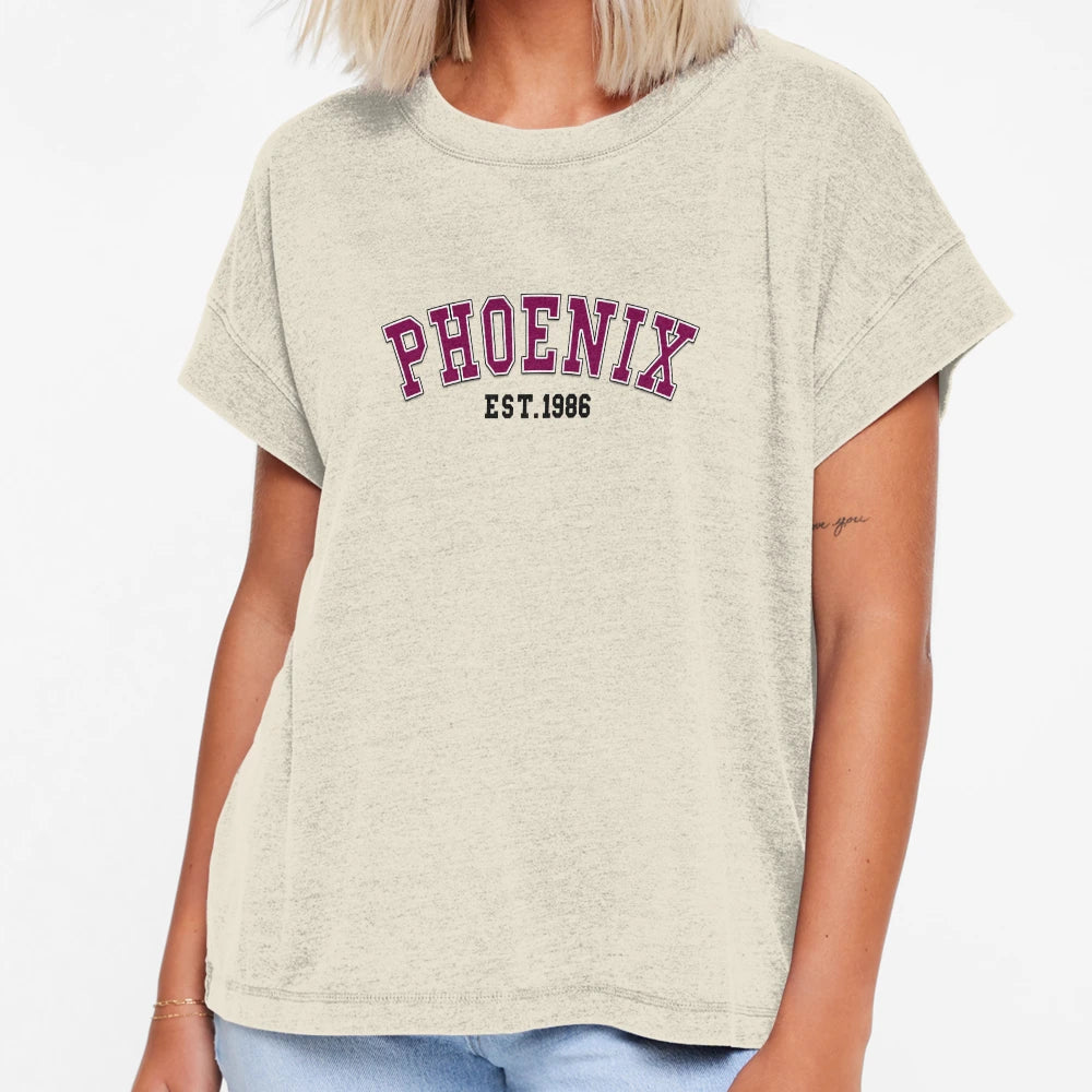 Phoenix Est 1986 T-Shirt - Novelty Apparel for Adults - T-Shirt, Sweatshirt, Hoodie