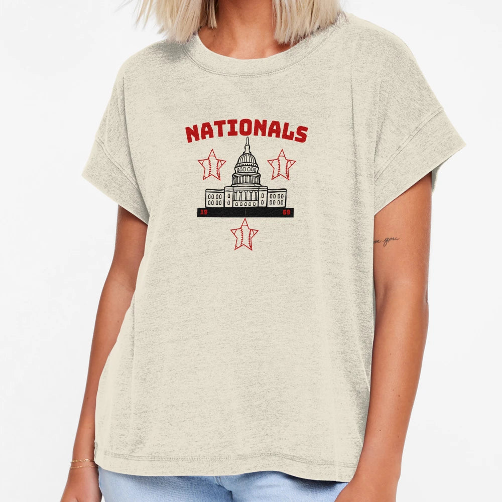 Washington Nationals Dc Capital Baseball T-Shirt - Streetwear Style Unisex - T-Shirt, Sweatshirt, Hoodie