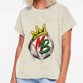 Spray Paint Baseball Crown Mb Monogram T-Shirt - Minimalist Print Unisex - T-Shirt, Sweatshirt, Hoodie