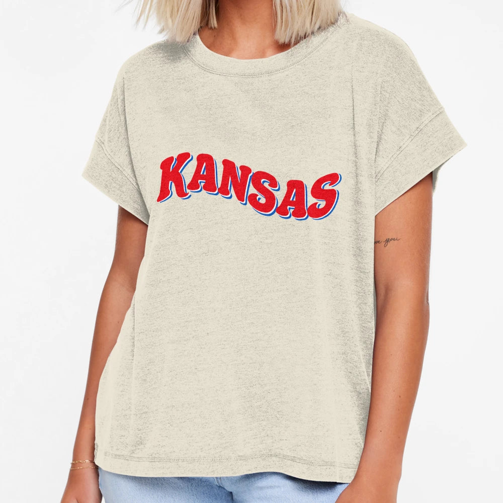 University Kansas T-Shirt - Fun Novelty Design Unisex - T-Shirt, Sweatshirt, Hoodie