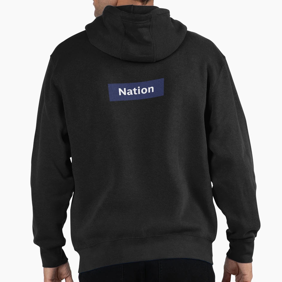 Paris Metro Nation Hoodie - Aesthetic Graphic Men Women - T-Shirt, Sweatshirt, Hoodie