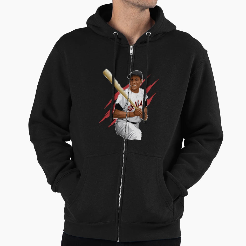 Minnie Minoso Pose Bat 9 Claw Hoodie - Fun Novelty Design Men Women - T-Shirt, Sweatshirt, Hoodie