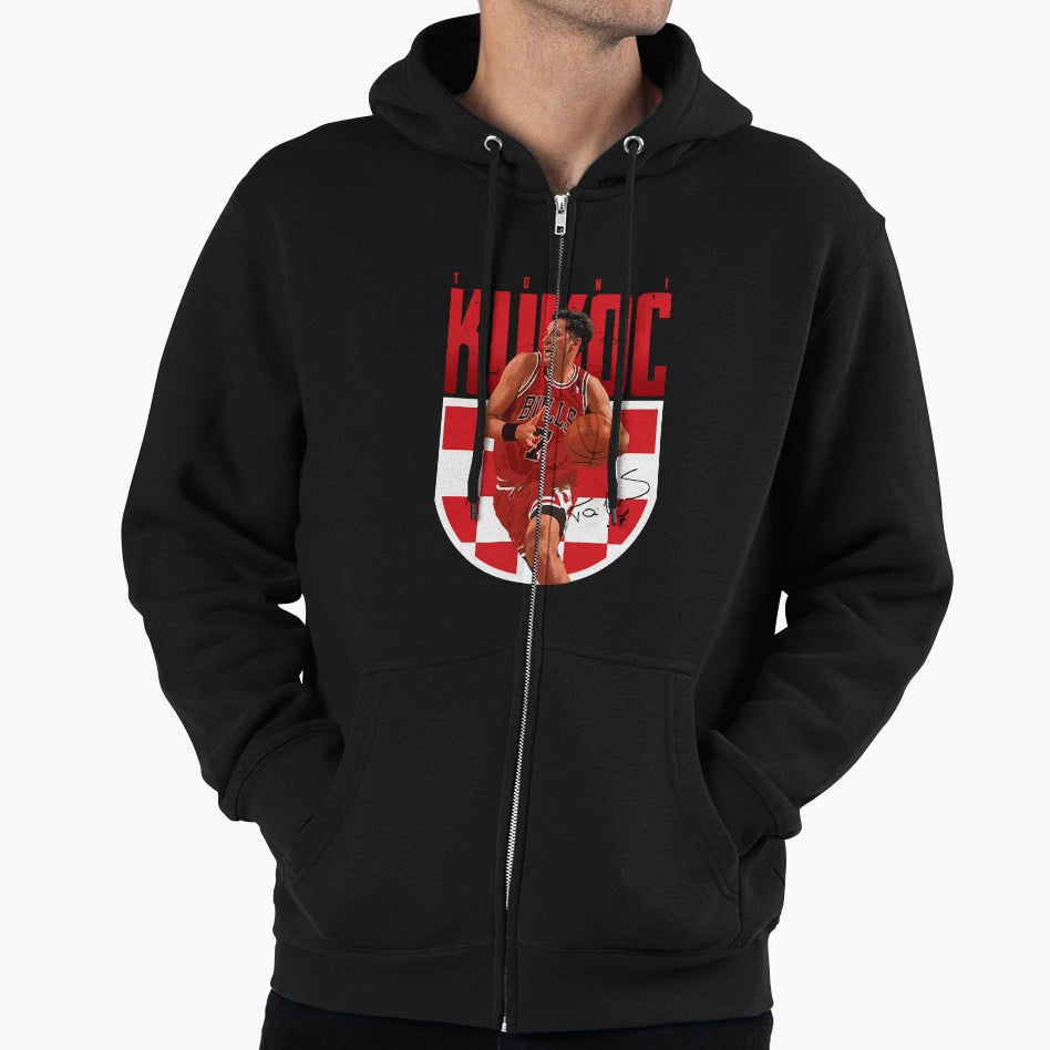Toni Kukoc Hoodie - Casual Everyday Wear Men Women - T-Shirt, Sweatshirt, Hoodie