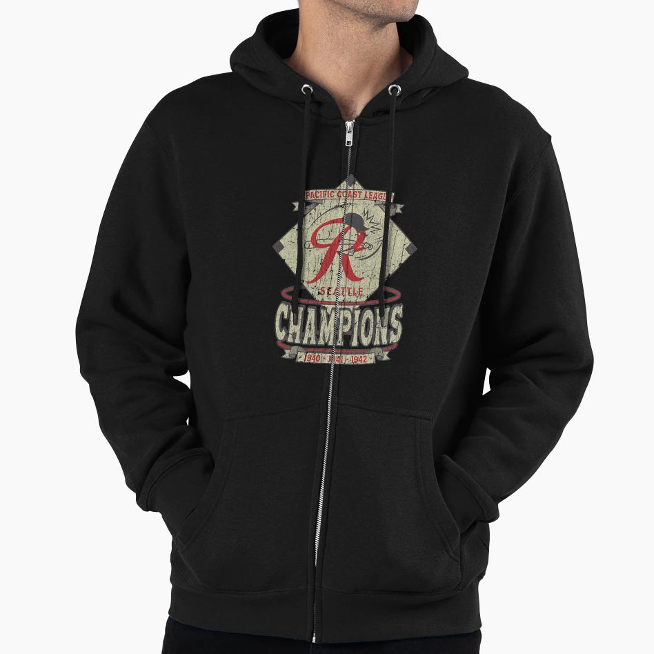 Seattle Rainiers Hoodie - Minimalist Print for Adults - T-Shirt, Sweatshirt, Hoodie