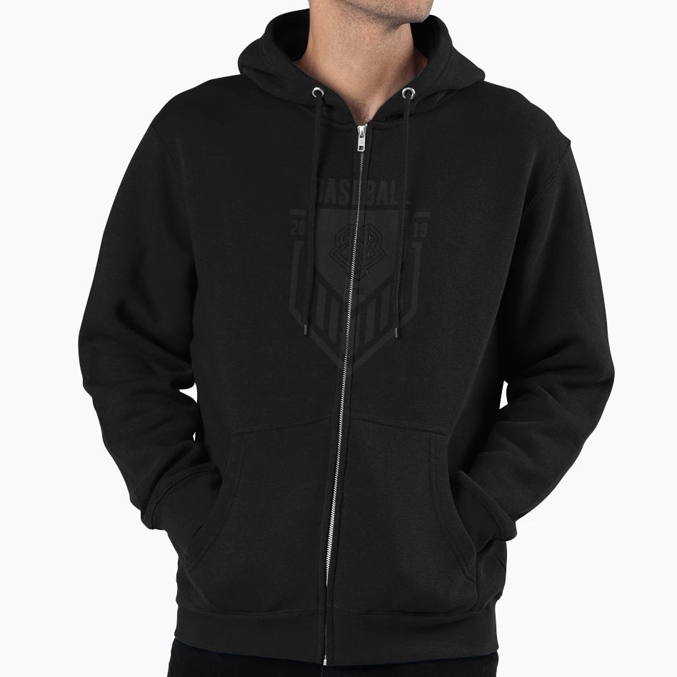 Baseball Black Home Usa Hoodie - Trendy Graphic Unisex - T-Shirt, Sweatshirt, Hoodie
