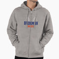 Blue Orange Bridgman Ball Outline Hoodie - Minimalist Print for Adults - T-Shirt, Sweatshirt, Hoodie