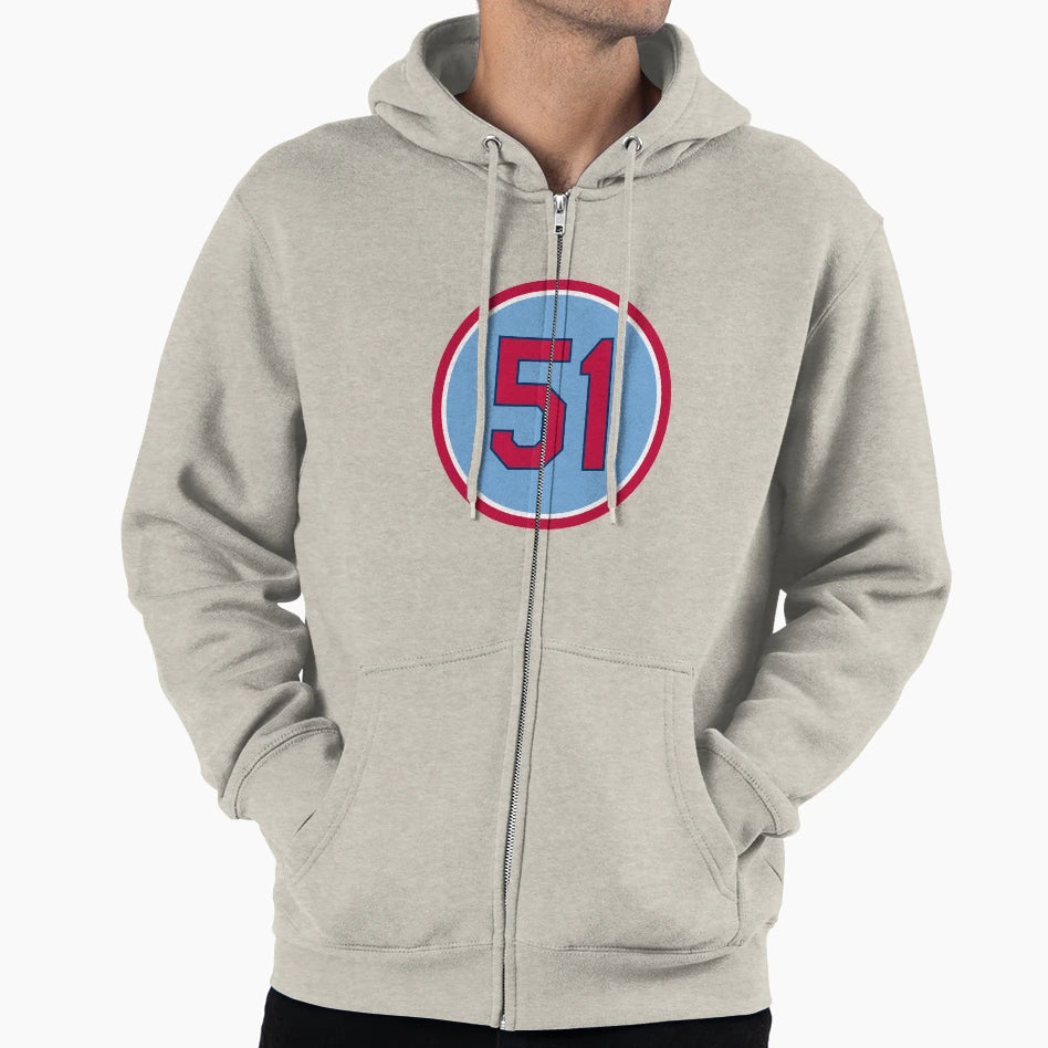 Willie Mcgee 51 Jersey Number Hoodie - Streetwear Style Men Women - T-Shirt, Sweatshirt, Hoodie