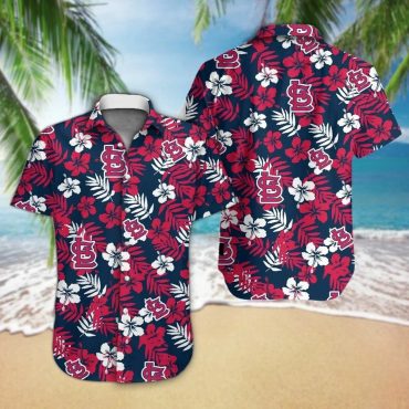 St. Louis Cardinals Tropical Floral Hawaiian - Adult & Kids T-Shirts, Sweatshirts & Hoodies apparel design preview 1