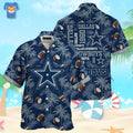 Stay Trendy this Summer Dallas Cowboys Hawaiian - Adult & Kids T-Shirts, Sweatshirts & Hoodies apparel design preview 1