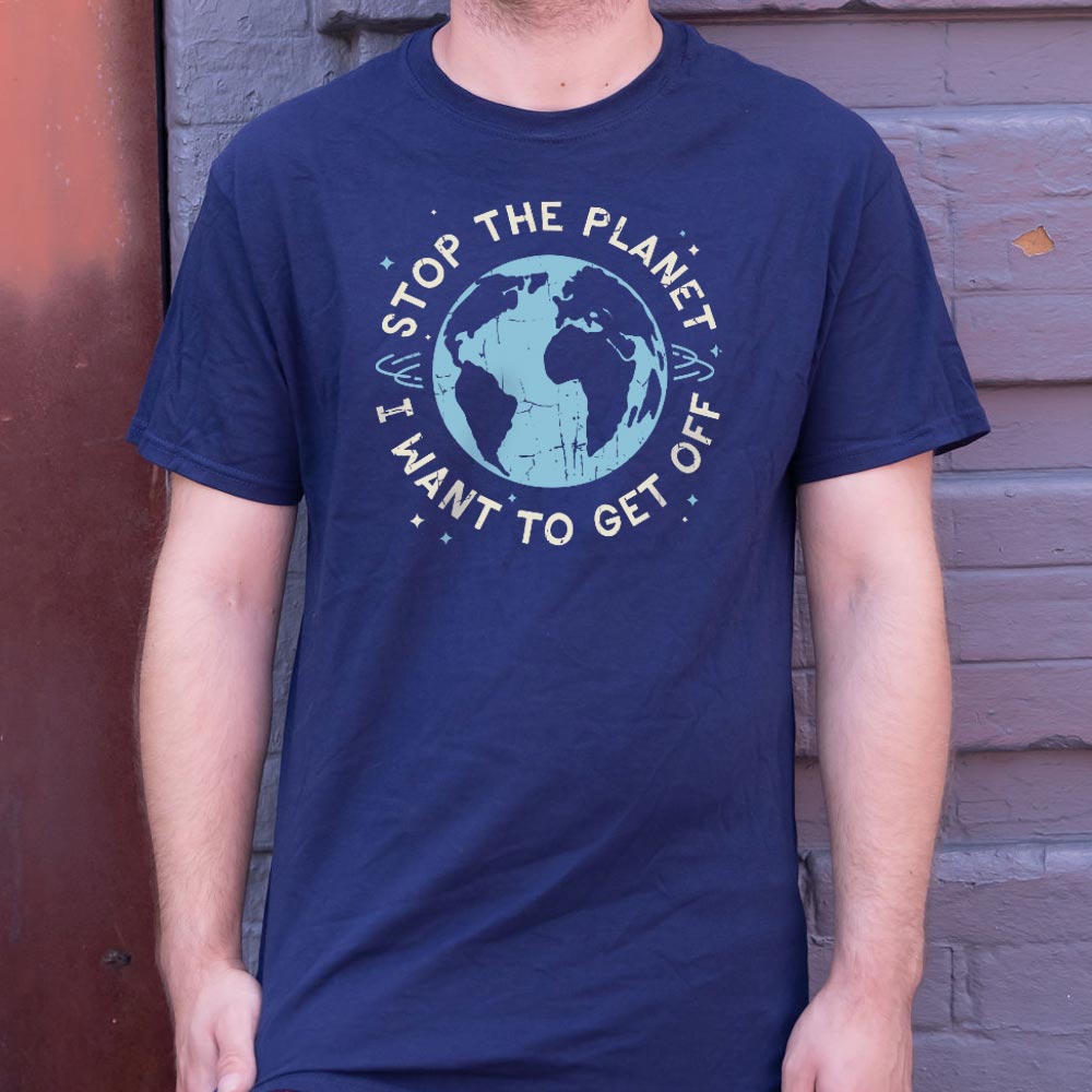 Stop the Planet - Adult & Kids T-Shirts, Sweatshirts & Hoodies apparel design preview 1
