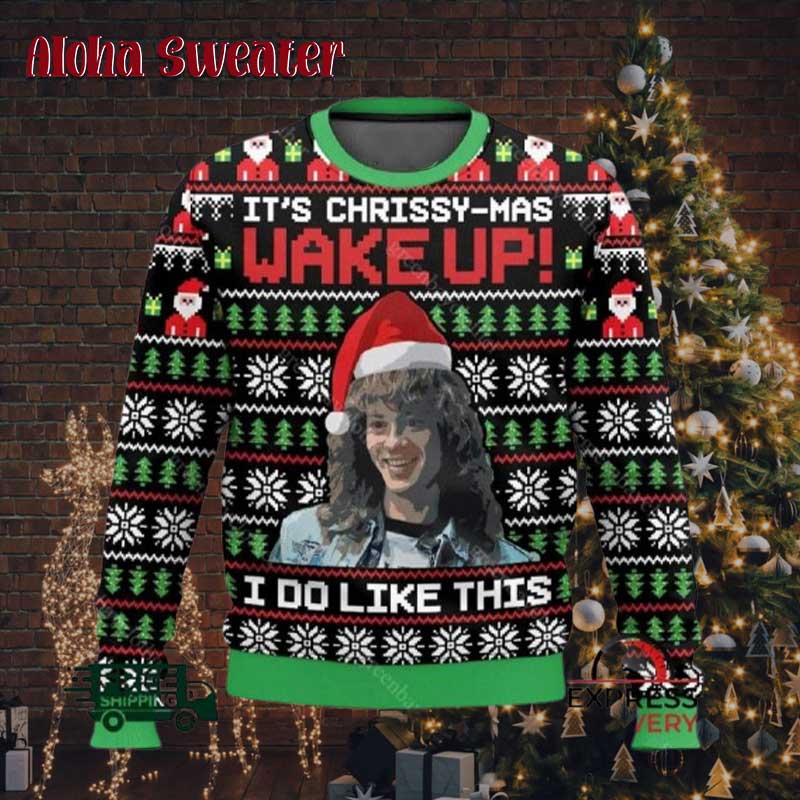 Merry Strangemas From Stranger Things Ugly Christmas Sweater - Holiday Gift product image 5