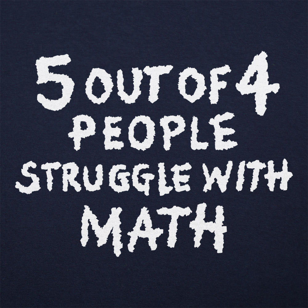Struggle With Math - Adult & Kids T-Shirts, Sweatshirts & Hoodies apparel design preview 1