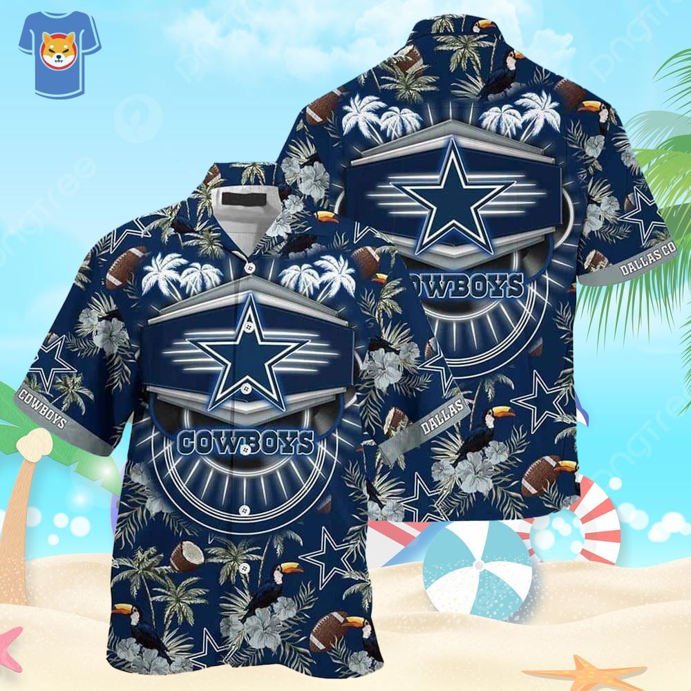 Summer Beach Hawaiian Cowboys with Coconuts - Adult & Kids T-Shirts, Sweatshirts & Hoodies apparel design preview 1