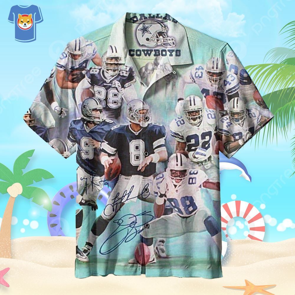 Summer Hawaiian Dallas Cowboys Perfect for Best - Adult & Kids T-Shirts, Sweatshirts & Hoodies apparel design preview 1