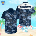Summer's Best Dallas Cowboys Hawaiian for Football - Adult & Kids T-Shirts, Sweatshirts & Hoodies apparel design preview 1