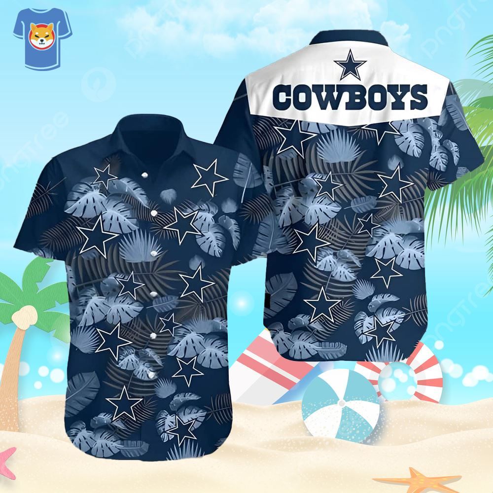Summer's Best Dallas Cowboys Hawaiian for Football - Adult & Kids T-Shirts, Sweatshirts & Hoodies apparel design preview 1