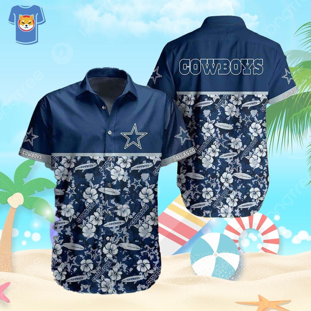 Summer's Special Dallas Cowboys Hawaiian for - Adult & Kids T-Shirts, Sweatshirts & Hoodies apparel design preview 1