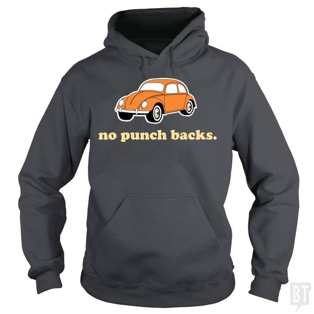 No Punch Backs - Adult & Kids T-Shirts, Sweatshirts & Hoodies apparel design preview 1