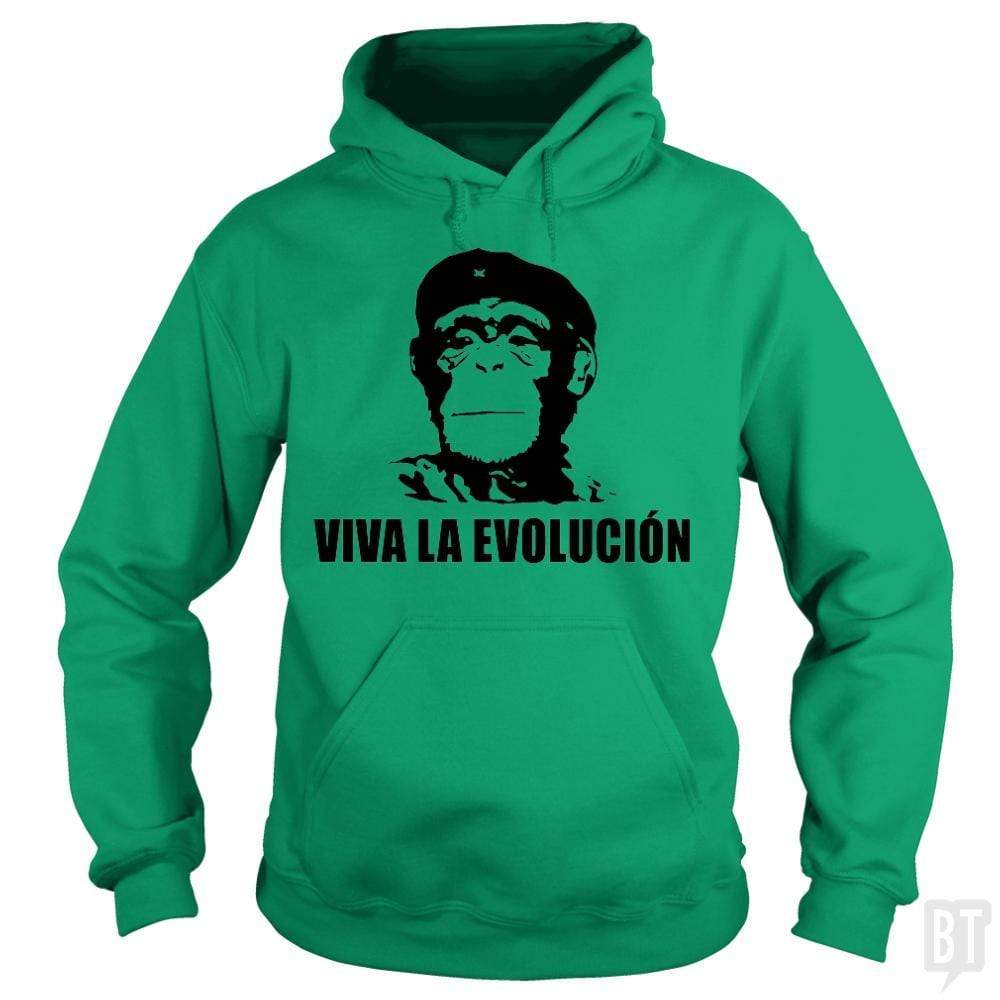 Viva La Evolucion - Adult & Kids T-Shirts, Sweatshirts & Hoodies apparel design preview 1
