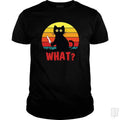 Retro Murderous Cat - Adult & Kids T-Shirts, Sweatshirts & Hoodies apparel design preview 1
