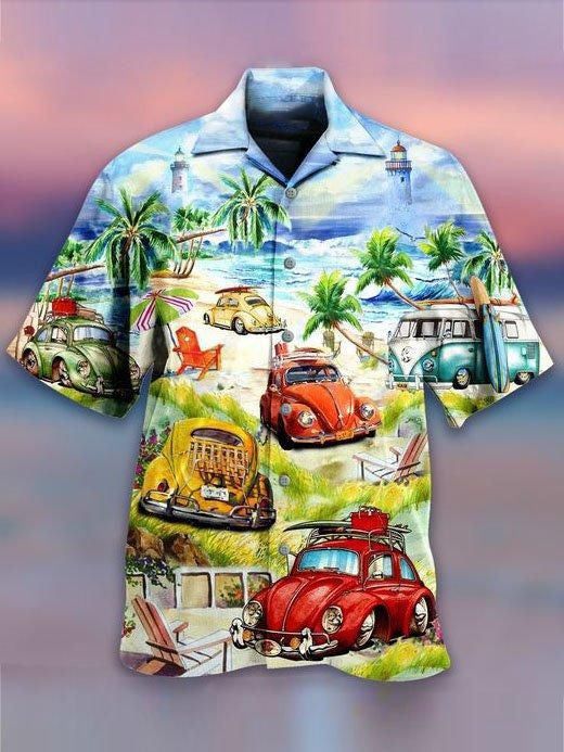 Surf Car Hawaiian - Adult & Kids T-Shirts, Sweatshirts & Hoodies apparel design preview 1