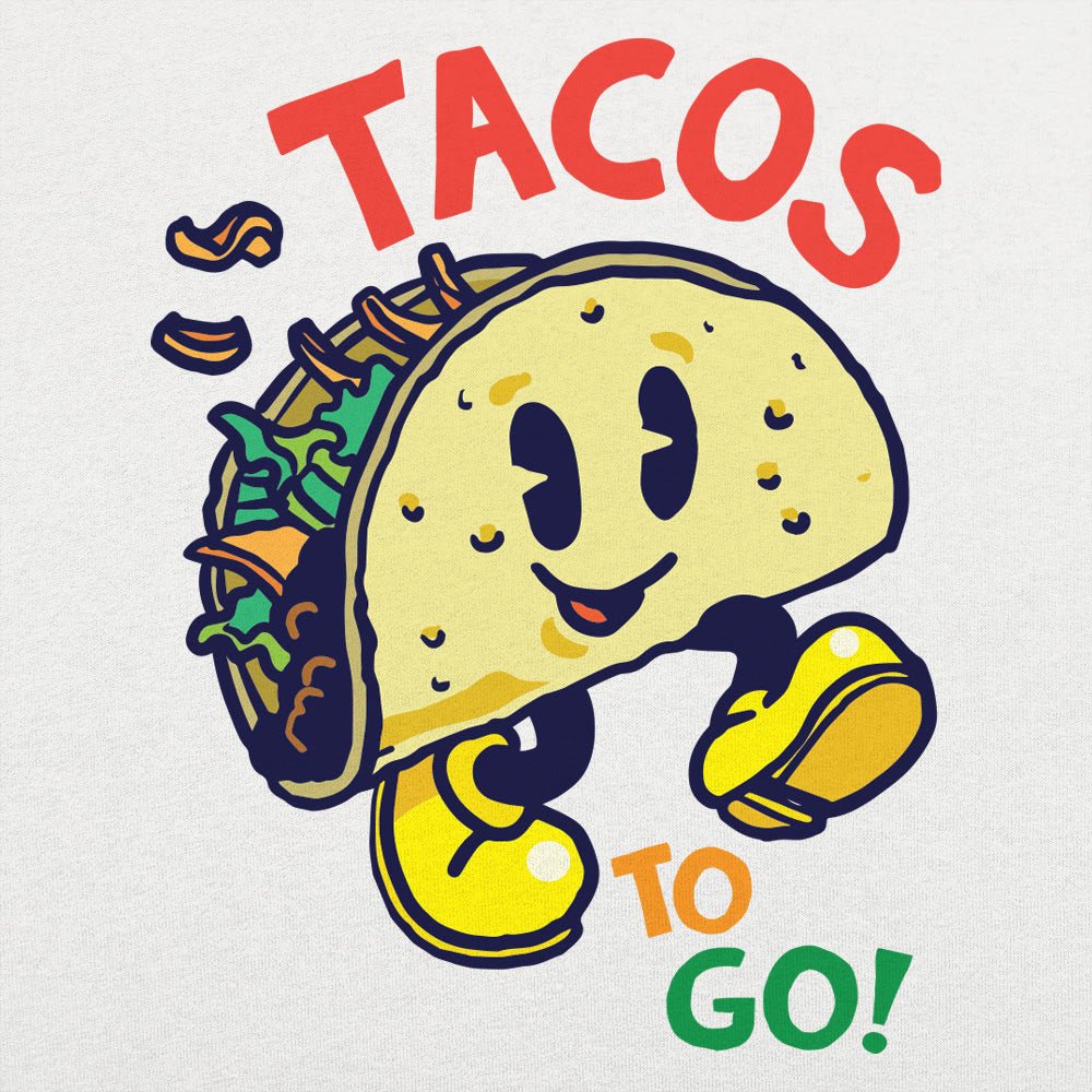 Tacos To Go Full Color - Adult & Kids T-Shirts, Sweatshirts & Hoodies apparel design preview 1