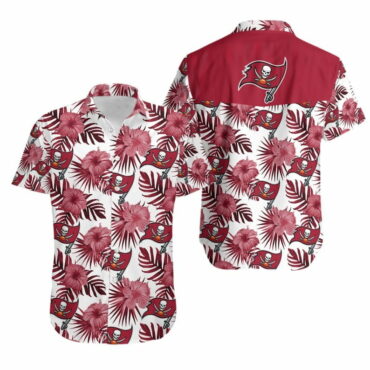Tampa Bay Buccaneers Breeze Hawaiian - Adult & Kids T-Shirts, Sweatshirts & Hoodies apparel design preview 1