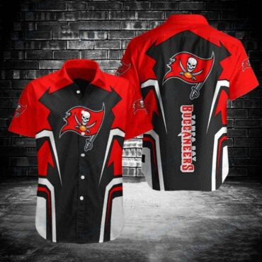 Tampa Bay Buccaneers Classic Crest Elegant Hawaiian - Adult & Kids T-Shirts, Sweatshirts & Hoodies apparel design preview 1