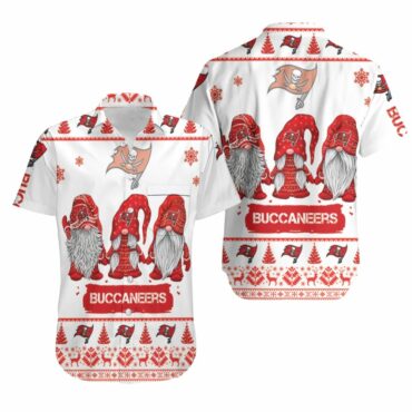 Tampa Bay Buccaneers Gnomes Hawaiian - Adult & Kids T-Shirts, Sweatshirts & Hoodies apparel design preview 1