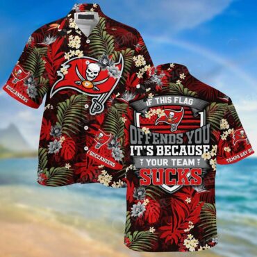 Tampa Bay Buccaneers If This Flag Offends You It's - Adult & Kids T-Shirts, Sweatshirts & Hoodies apparel design preview 1