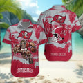 Tampa Bay Buccaneers Personalized Gridiron Warrior - Adult & Kids T-Shirts, Sweatshirts & Hoodies apparel design preview 1