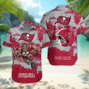 Tampa Bay Buccaneers Personalized Gridiron Warrior - Adult & Kids T-Shirts, Sweatshirts & Hoodies apparel design preview 1