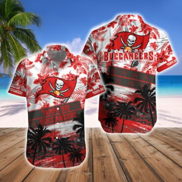Tampa Bay Buccaneers Seize Victory Hawaiian - Adult & Kids T-Shirts, Sweatshirts & Hoodies apparel design preview 1