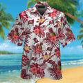 Tampa Bay Buccaneers Short Sleeve Button Up Tropical - Adult & Kids T-Shirts, Sweatshirts & Hoodies apparel design preview 1