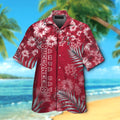 Tampa Bay Buccaneers Short Sleeve Button Up Tropical - Adult & Kids T-Shirts, Sweatshirts & Hoodies apparel design preview 1