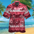 Tampa Bay Buccaneers Short Sleeve Button Up Tropical - Adult & Kids T-Shirts, Sweatshirts & Hoodies apparel design preview 1