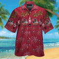 Tampa Bay Buccaneers Short Sleeve Button Up Tropical - Adult & Kids T-Shirts, Sweatshirts & Hoodies apparel design preview 1