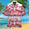 Tampa Bay Buccaneers Short Sleeve Button Up Tropical - Adult & Kids T-Shirts, Sweatshirts & Hoodies apparel design preview 1