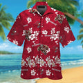 Tampa Bay Buccaneers Short Sleeve Button Up Tropical - Adult & Kids T-Shirts, Sweatshirts & Hoodies apparel design preview 1