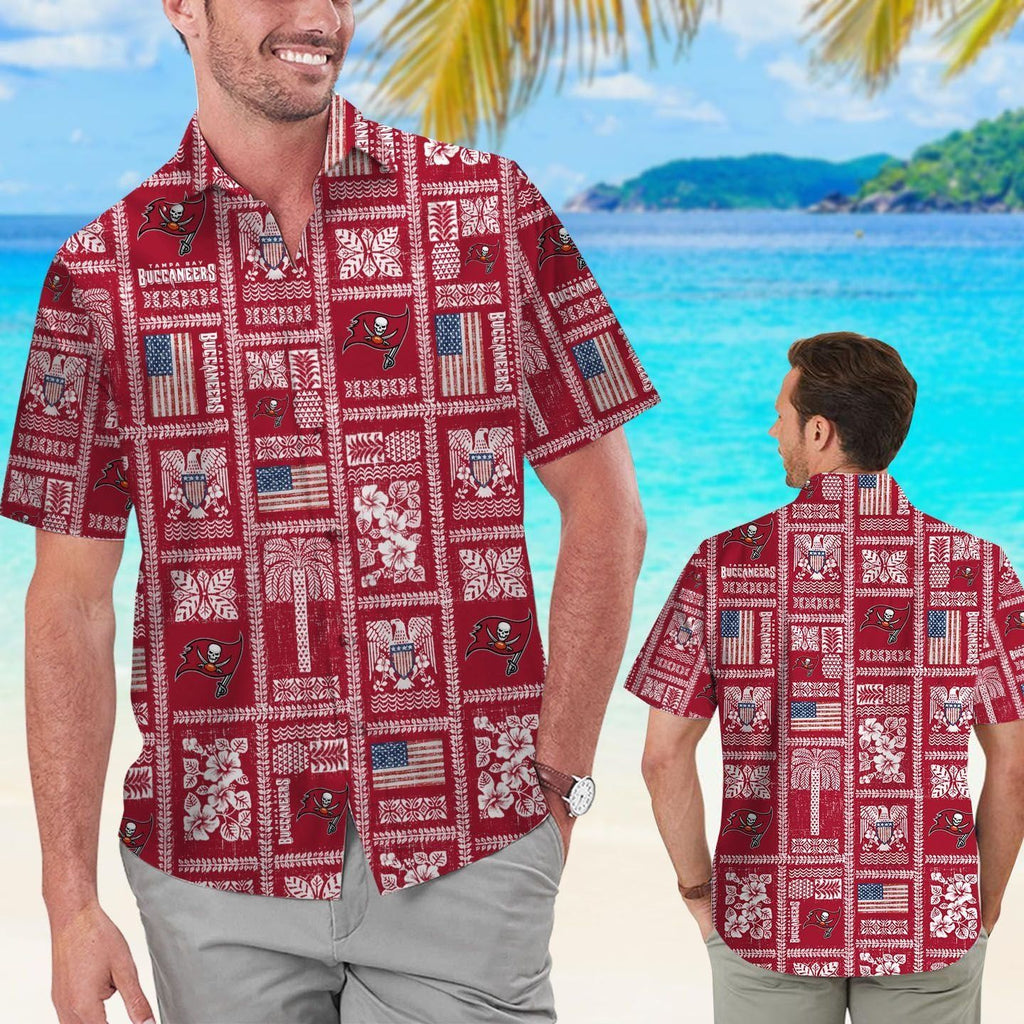 Tampa Bay Buccaneers Summer Commemorative Short - Adult & Kids T-Shirts, Sweatshirts & Hoodies apparel design preview 1