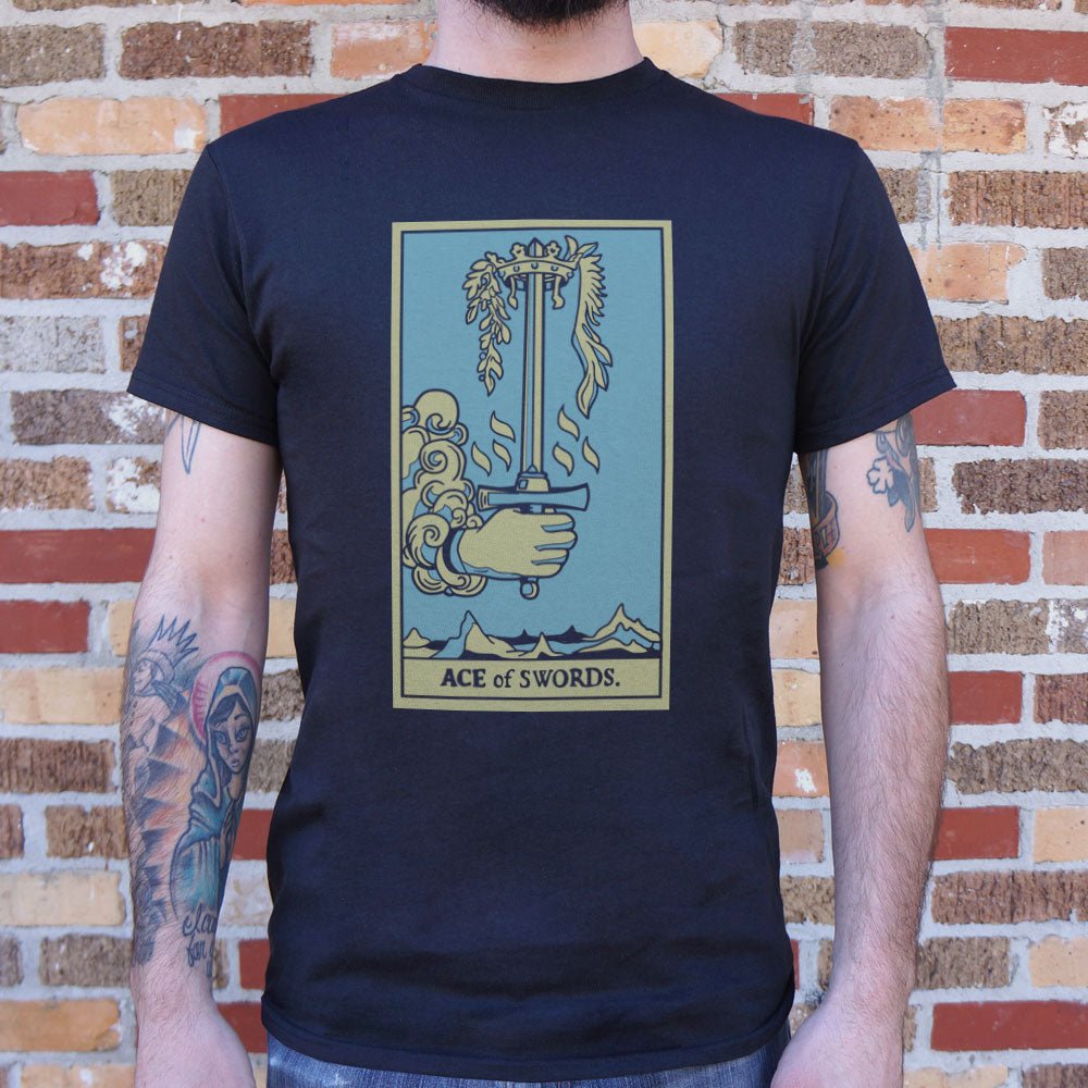 Tarot Ace of Swords - Adult & Kids T-Shirts, Sweatshirts & Hoodies apparel design preview 1