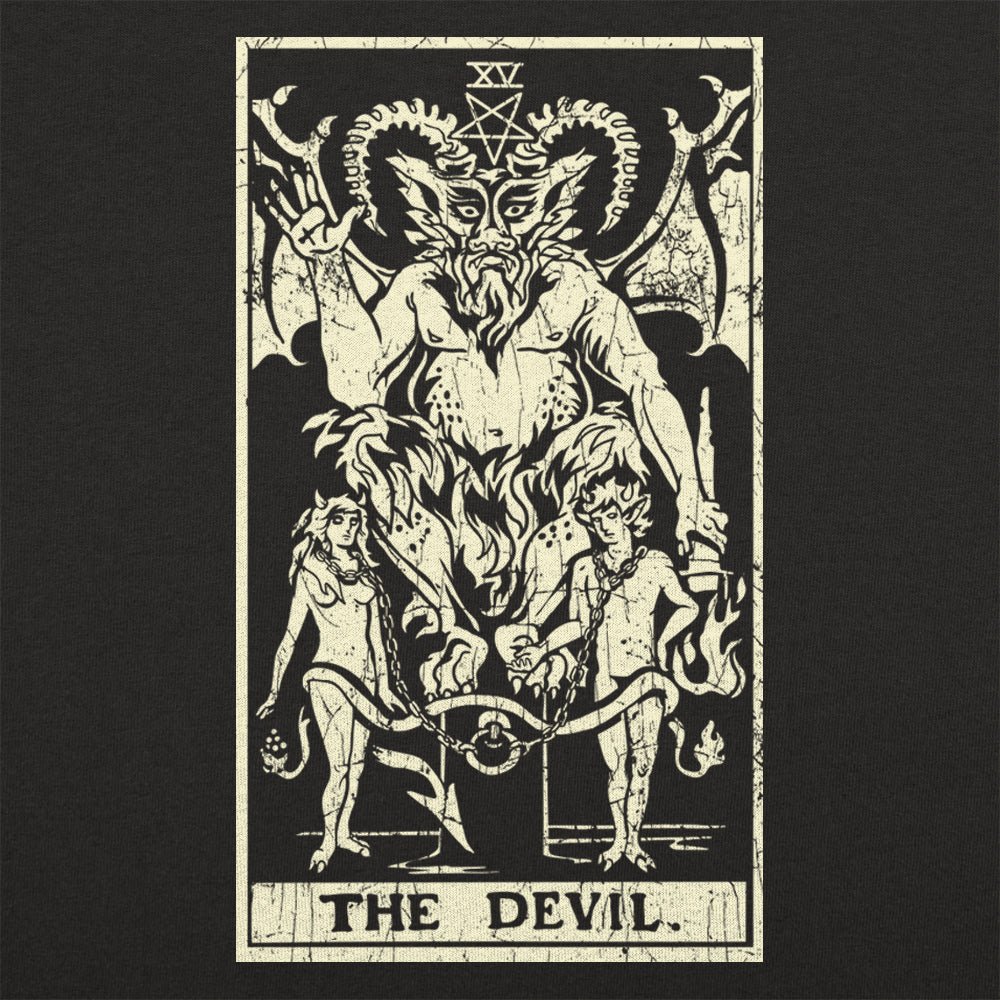 Tarot Devil - Adult & Kids T-Shirts, Sweatshirts & Hoodies apparel design preview 1