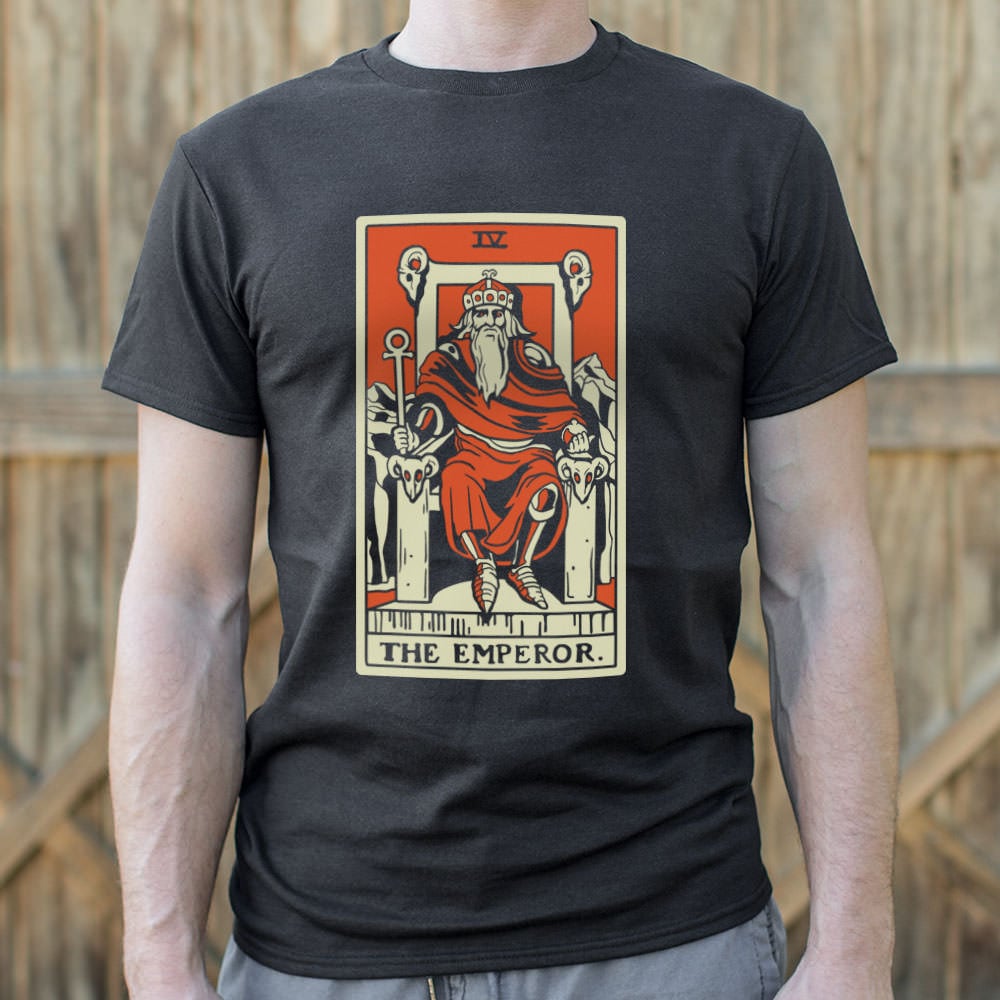 Tarot Emperor - Adult & Kids T-Shirts, Sweatshirts & Hoodies apparel design preview 1