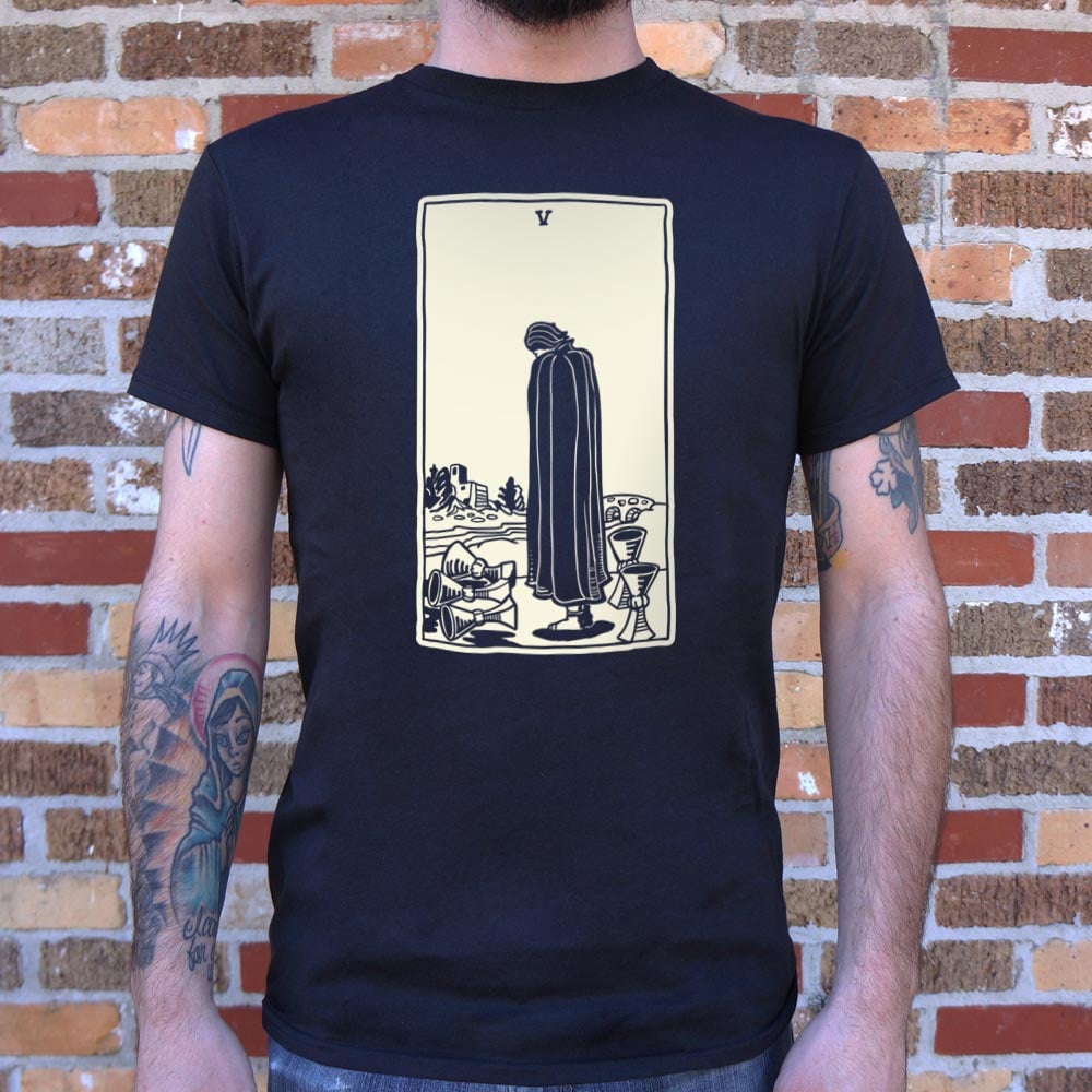 Tarot Five Of Cups - Adult & Kids T-Shirts, Sweatshirts & Hoodies apparel design preview 1