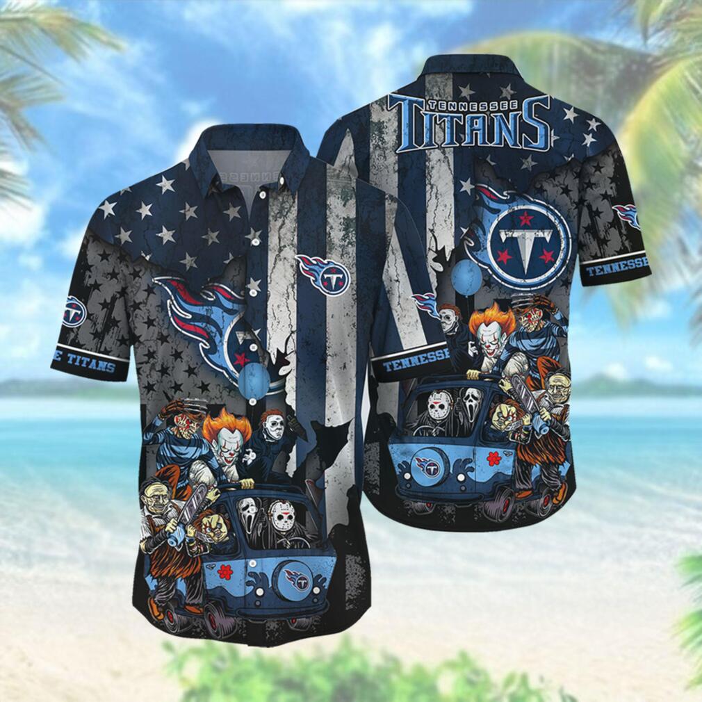 Tennessee Titans Classic Hawaiian Collection - Adult & Kids T-Shirts, Sweatshirts & Hoodies apparel design preview 1